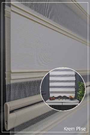 Yatak Odası - Zebra Perde - Yarım Plise - Geniş Palet Zebra Perde