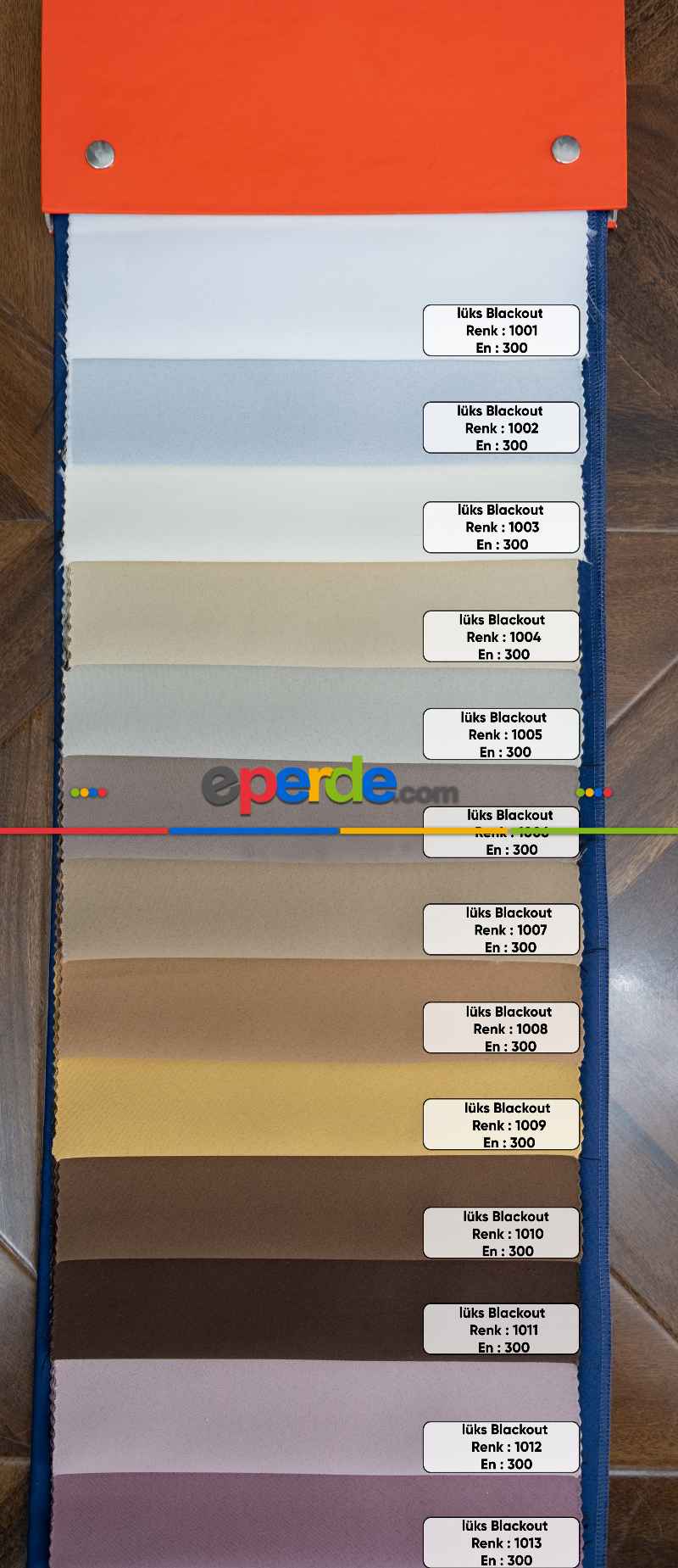 Yatak Odası - Blackout Düz Fon Perde Karartma Perde Güneşlik - Çok Renkli 1. Kalite