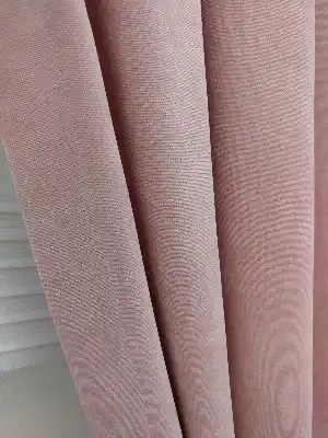 Pudra Pembe - Düz Fon Perde- Pudra