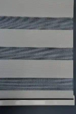 Halim Perdesan Bl-100 Bej Renk Etekli Veya Eteksiz Karartma Zebra Stor Perde