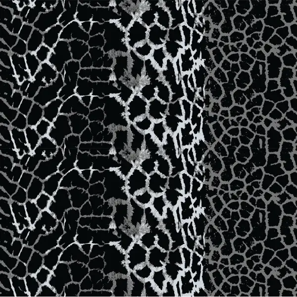 Salon Fon - Leopar Desenli Fon Perde Evm1102 Kumaşı Kalındır Duck Bezi Değildir- Siyah