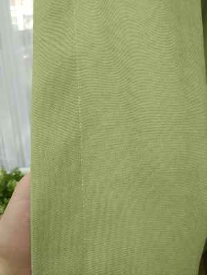 Yeşil Düz Fon Perde 180cm En- Açık Yeşil