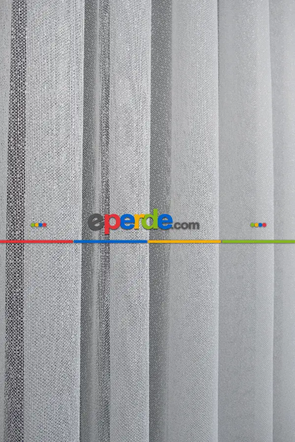 Salon Tül Perde - Şehrazat Fransız Danteli Etek Ucu Gold Nakışlı Örme Tül