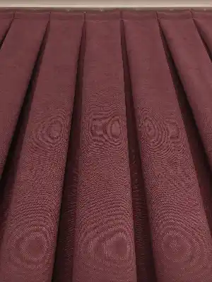 Arzenen Birinci Sınıf Kalite Kadife Dokulu Tek Kanat Fon Perde.- Vişne