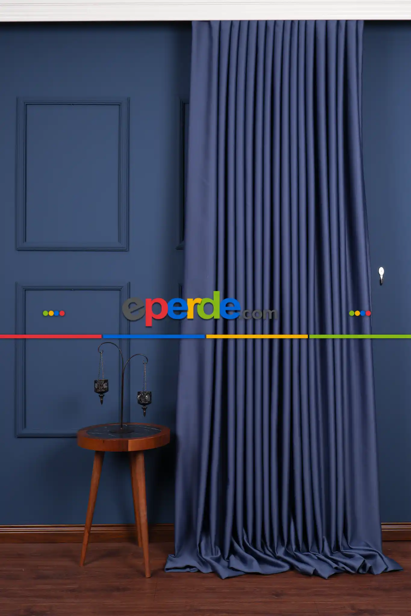 Parlement Mavi Işık Geçirmez Blackout Fon Perde