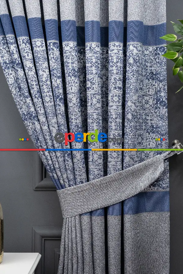 Yatak Odası - Lacivet Açık Gri Göbek Pano Gramajlı Dökümlü Uygun Fiat  Lacivert