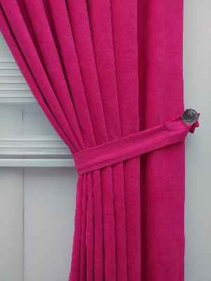 Fuşya Pembe - Düz Fon Perde- Fuşya