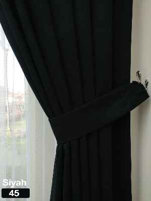 Düz Fon Perde 35 Renk 1/3 Sık Pile Seçeneği/ekstra %20 İndirim- Çok Renkli 50cm X 260cm 