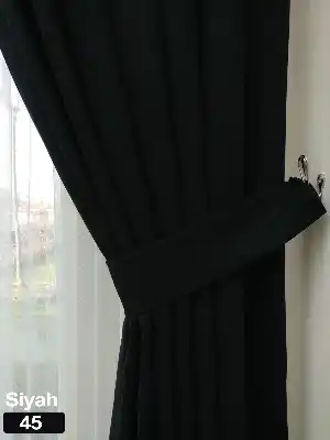 Düz Fon Perde 35 Renk 1/3 Sık Pile Seçeneği/ekstra %20 İndirim- Çok Renkli 50cm X 260cm 