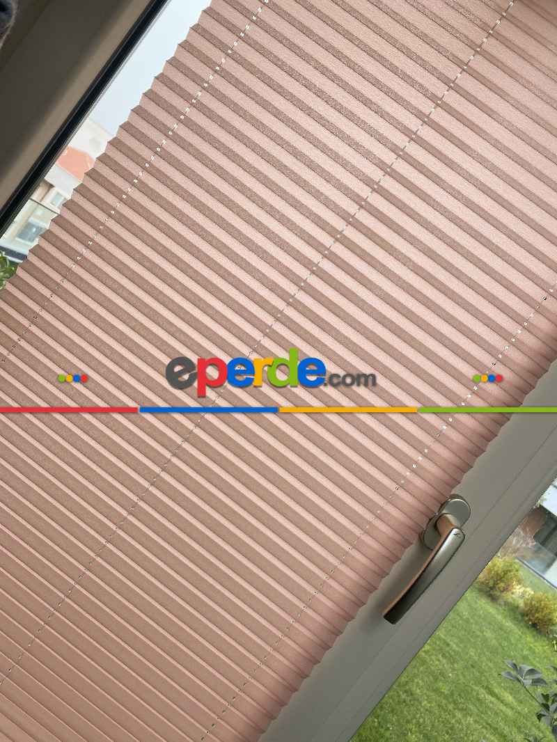 Plise Perde, Pembe Renk (perla 11)