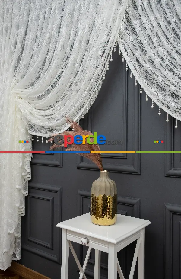 Taç Kruvaze Seher Yanki Tiyatro Perde Boncuklu Perde Modelleri