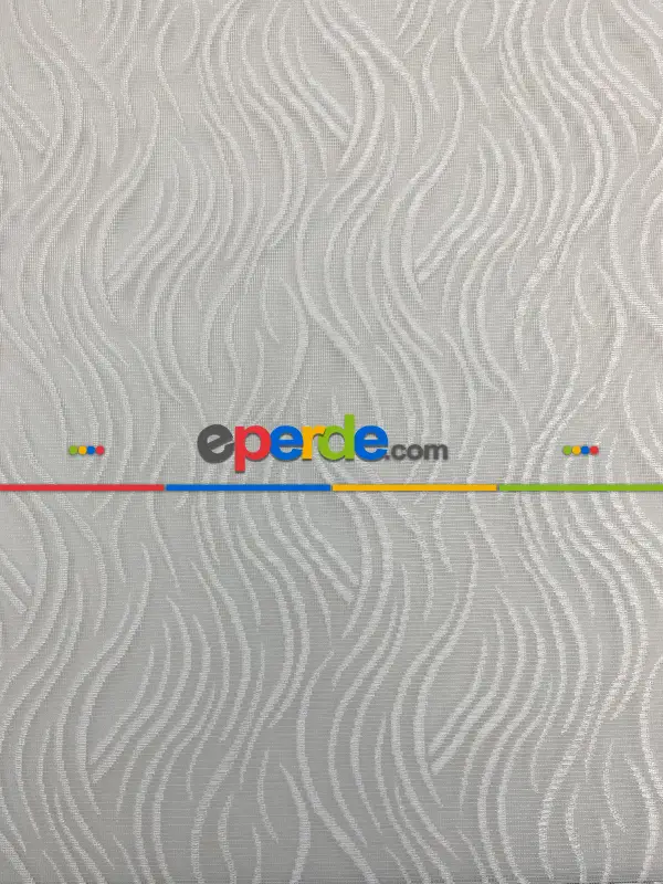 Tül Stor Perde -- Yeni Sezon !! Çiftli Sistem Tül Stor Perde Ve Stor Perde- Ekru