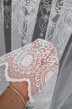 Brillant Güneş Desen Salon Tül Perdesi Tasarım Modern Tul