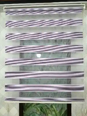 Salon Zebra - Zebra Perde Micro Pliseli Mürdüm ( Mor )- Mor
