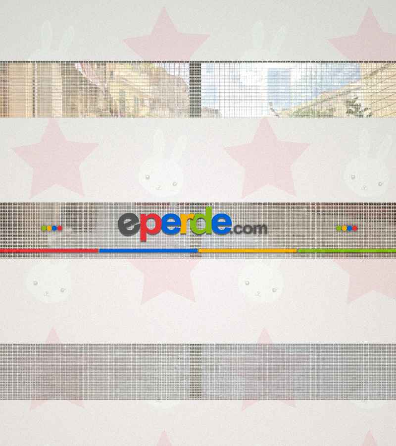 Yıldız Desenli Baskılı Zebra Perde- Çok Renkli