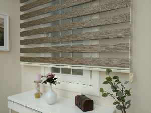 Mutfak - Zebra Perde -bambu Düz Zebra Perde- Vizon Rengi