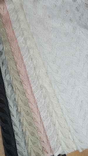 Ekru Nakışlı Tül Perde, Ağır Gramajlı Premium Seri, 7 Renk