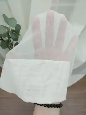 Ekru Tergal Düz Tül (geniş En:280cm) Etek Katlamalı- Ekru