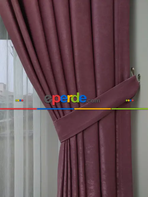 Soft Ğül Kurusu Fon Perde (150)- Gül Kurusu Açık