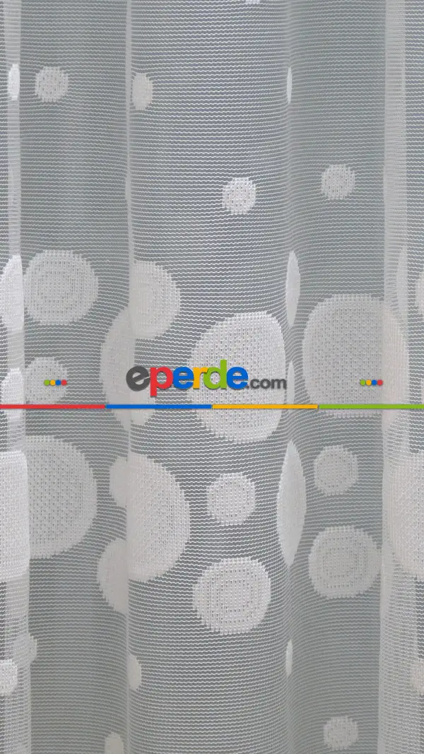 Tül Perde ve Kruvaze Perde 2-48-17- Krem Açık