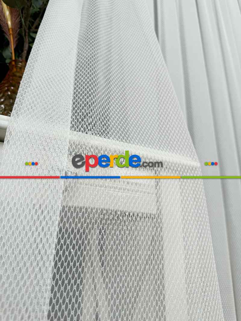 Yatak Odası Tül - Brillant Tül Perde, Premium Seri, Kurşunlu Tül