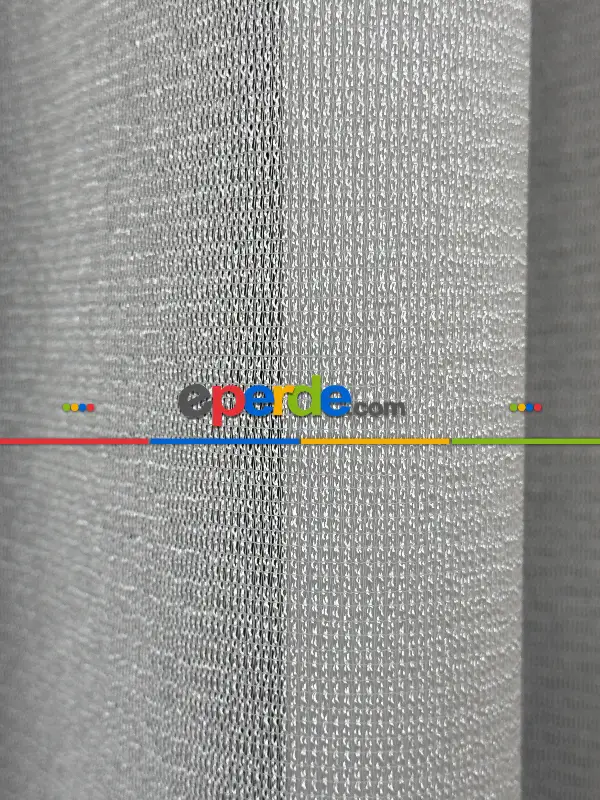 Ekru Düz Tül Perde Premium Serisi