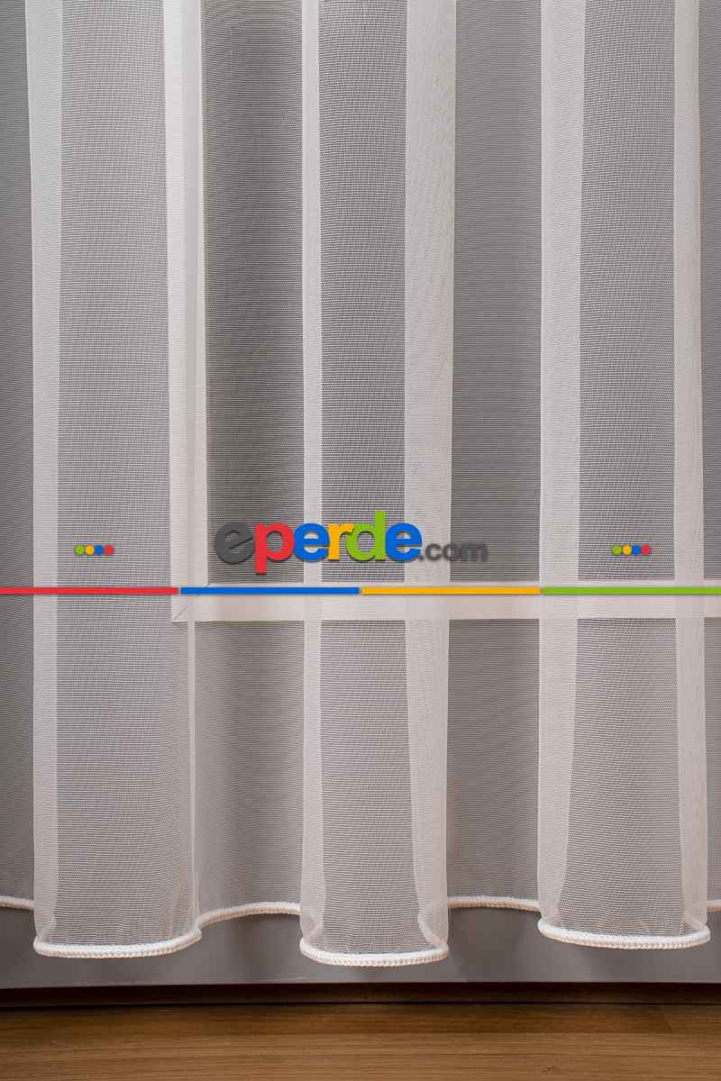 Mutfak Tül Perde - Ekru