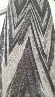 Yatak Odası - Brilant Marin Fon Perde Genç Moda Yeni Tasarım Siya Renk Fon Perde