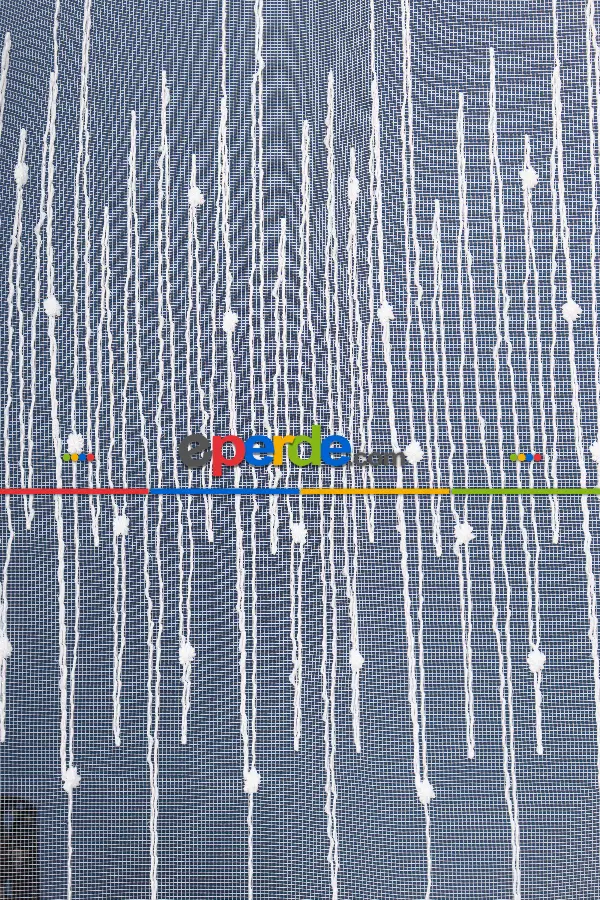 Salon Tül Modelleri - Elit Brode İşlemeli Tül Perde Özel Seri 101