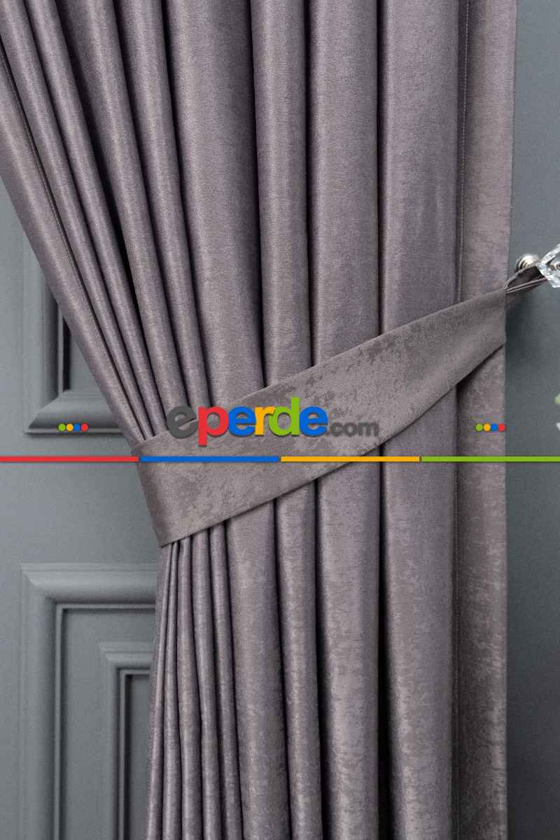 Soft Antrasit Fon Perde (180)- Antrasit