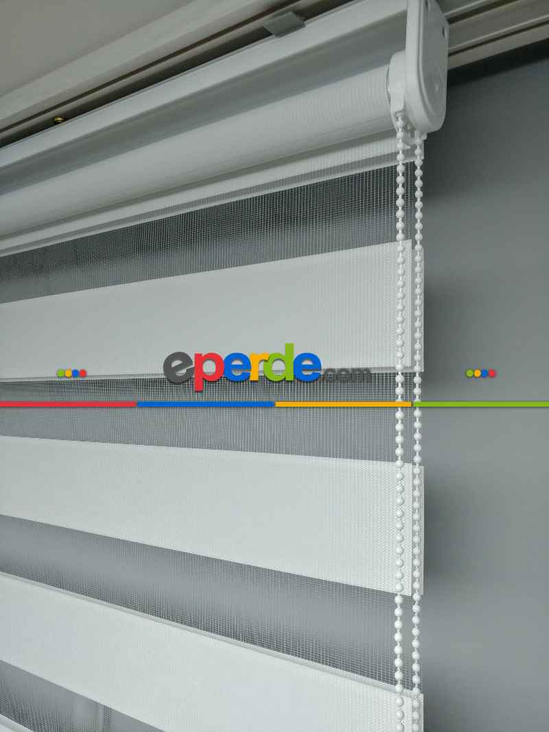 Mutfak - 2021 Sezonu - Zebra Perde - Bambu Zebra Perde- Beyaz