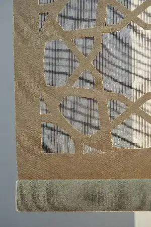 Lazer Kesim Çiftli Sistem Stor Perde- Çok Renkli 3