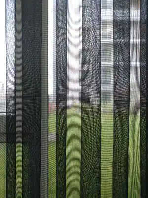 Siyah Düz Tül Perde Etek Katlamalı- Siyah