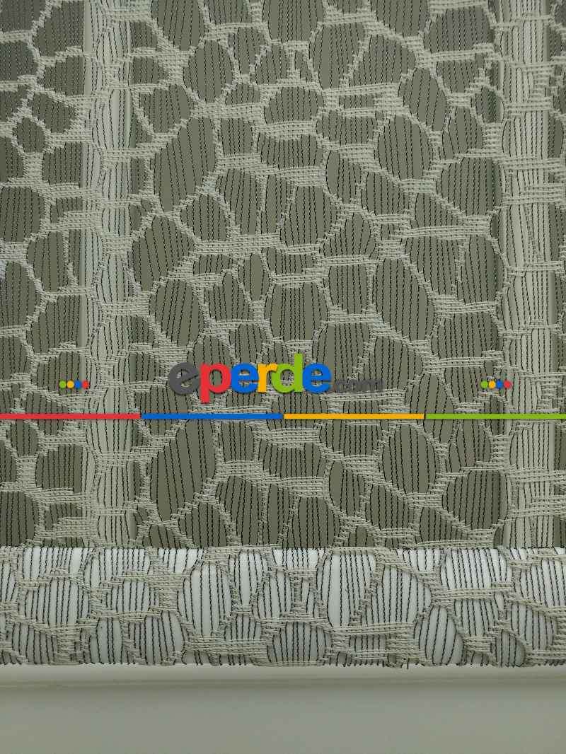 Çiftli Sistem Dantel Stor- Siyah-altın