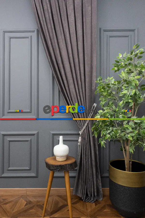 Desenli Jakar Fon Perde Geniş En 285 Cm 120cm X 265cm 