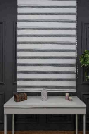 Zebra Perde - Düz Zebra Perde Kalın Dokulu