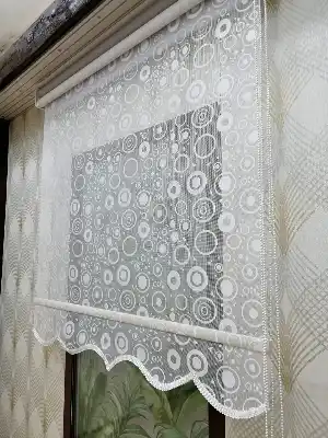 Çifli Sistem Tül Ve Stor Perde Bdz ( 812 )- Beyaz