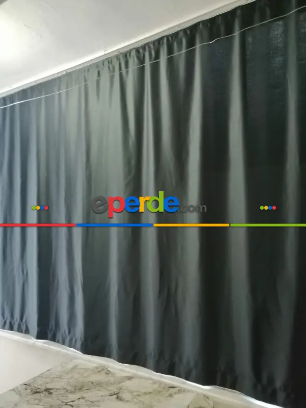 Normal Blackout İsteyenlere Özel Karartma Fon Perde - 42 Renk Seçenekli