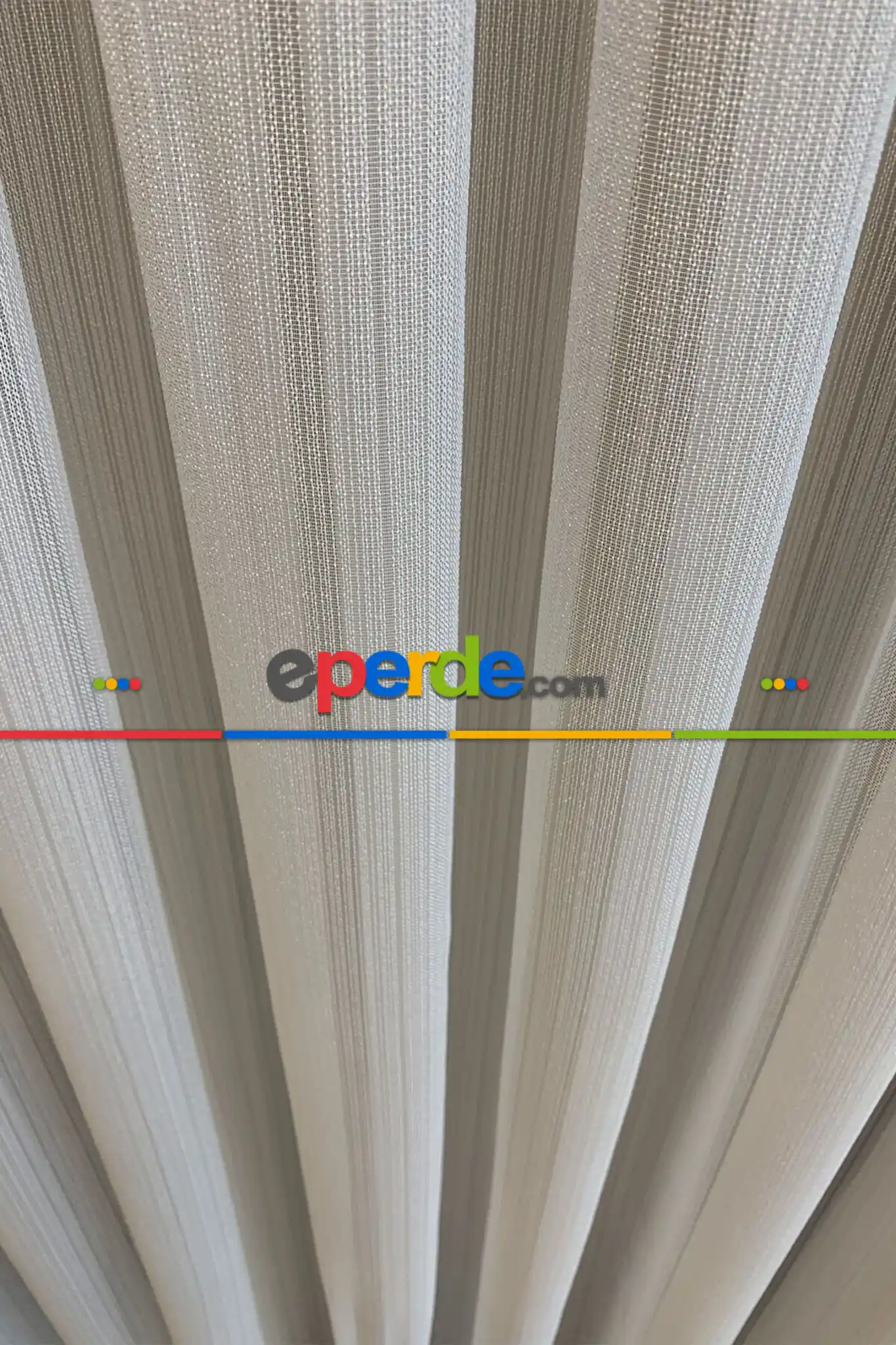 Çizgili Tül Hazır Tül 200cm X 260cm 