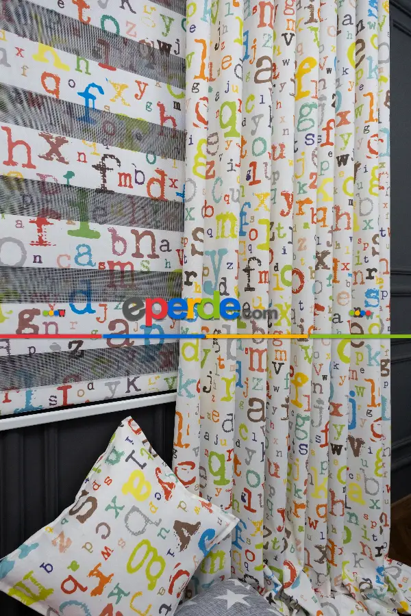 Trend Bebek - Çocuk - Genç Odası Fon Perde Modelleri 2025 (sınırsız En Ölçüsü )- Mavi-gri-füme-antrasit-kiremit Rengi-kahve-hardal Sarısı-fıstık Yeşili