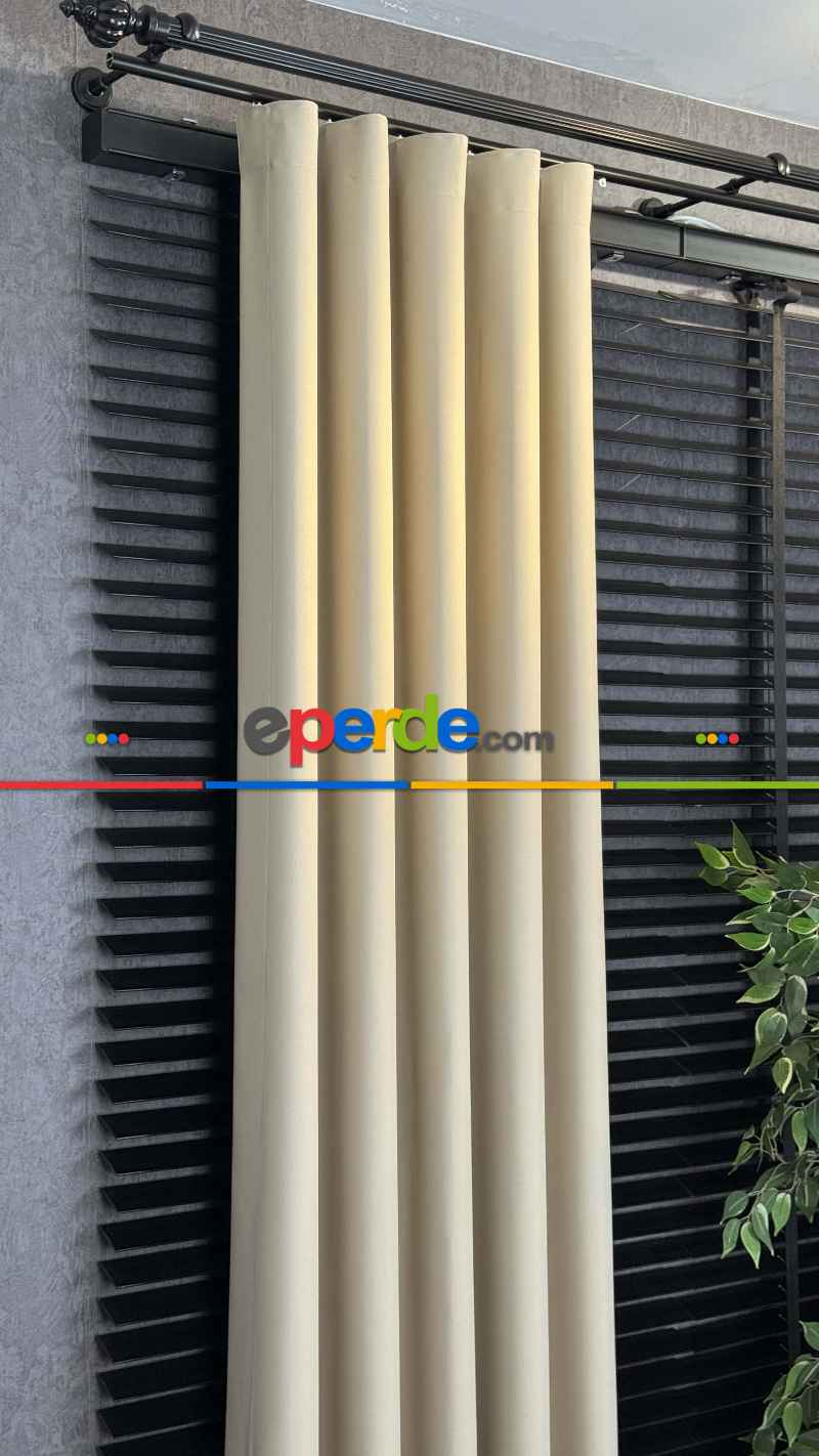 Yatak Odası - Premium 0 Blackout Karartma Fon Perde