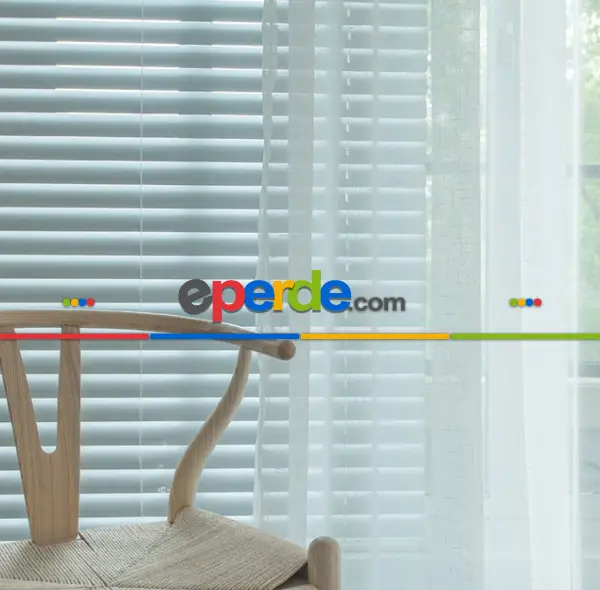 Genç Odası - Linen Keten Tül Ütü İstemez Tasarım Yeni Moda Sade- Beyaz-ekru