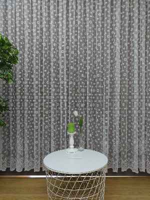 Mutfak 2021 Tül Perde- Ekru