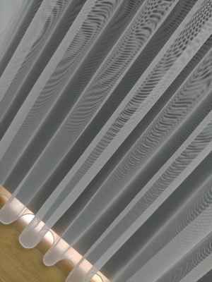 Hayal Perde Naturel Zemin Düz Tül Perde - Ekru Renk- Ekru - Kurşunlu Tül