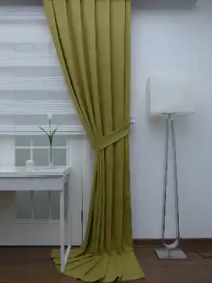 Açık Yeşil - Düz Fon Perde- Açık Yeşil
