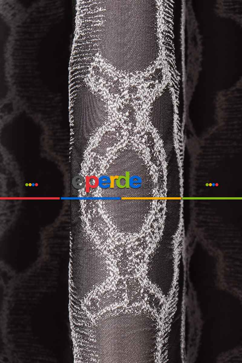 Yatak Odası Fon Perde - S Pile Dökümlü Jakar Dokuma Fon Perde