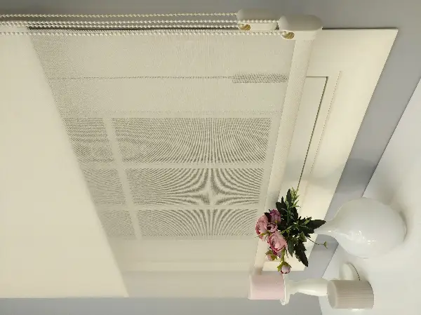 Çiftli Sistem Tül Stor- Bej