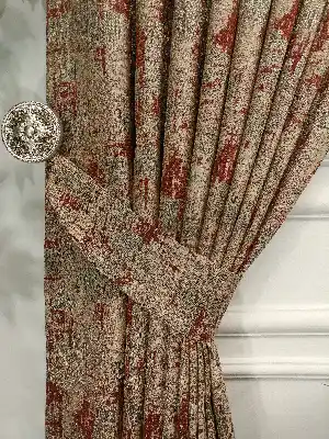 Modern Desenli Jakarlı Fon Perde- Gri-füme-antrasit-kiremit Rengi (ürün Yok)