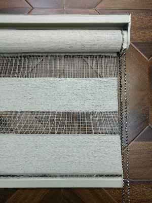 Mutfak- Krem Perle Home Düz Zebra Perde