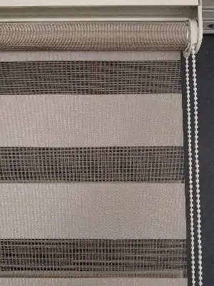 Yüksek Kalite Alüminyum Malzeme, Bej Rengi Zebra,